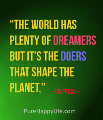 dreamers and doers